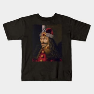 Vintage Vlad Tepes Kids T-Shirt